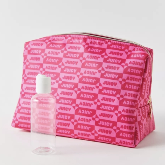 🆕 Juicy Couture Logo Travel Cosmetic Bag 💗 - Picture 2 of 7